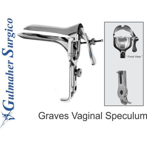 Graves Vaginal Speculum, 115 X 35mm Graves Vaginal Speculum, 115 X 35mm