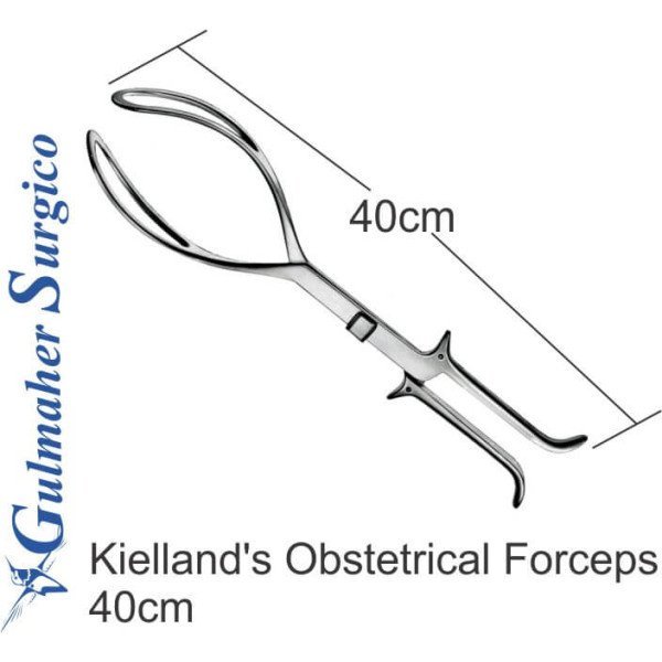 Kielland Obstetrical Forceps, 40cm Kielland Obstetrical Forceps, 40cm