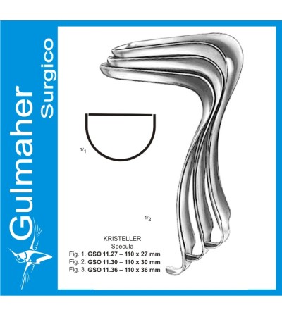 Kristeller Vaginal Speculum, 8-1/4"