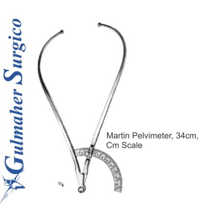 Martin Pelvimeter, 34cm,  Cm Scale