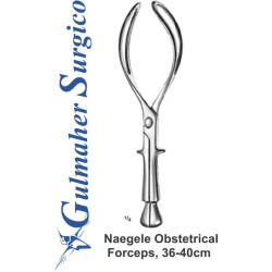 Naegele Obstetrical Forceps, 36-40cm