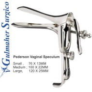 Pederson Vaginal Speculum 76 X 13MM