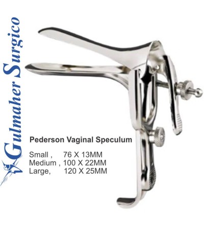 Pederson Vaginal Speculum 76 X 13MM