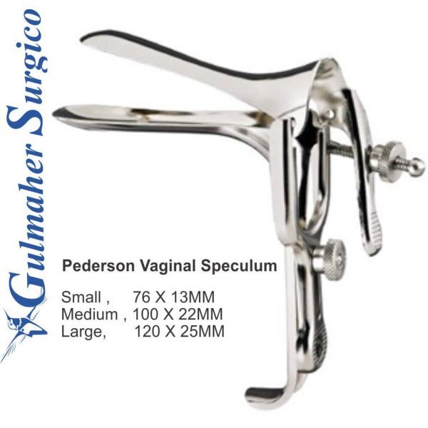 Pederson Vaginal Speculum 76 X 13mm