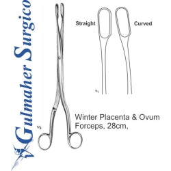 Winter Placenta & Ovum Forceps, 28cm