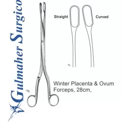 Winter Placenta & Ovum Forceps, 28cm