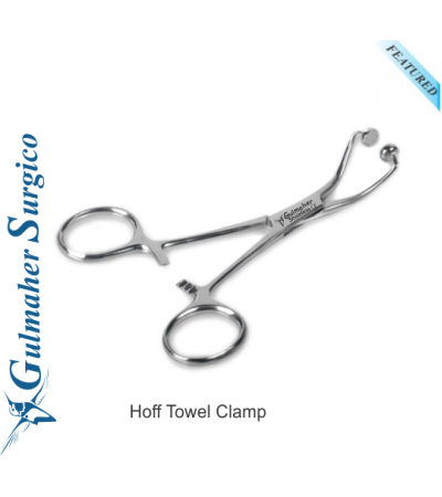 Hoff Towel Clamp 6 1/4"