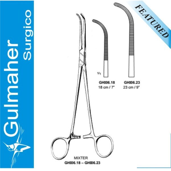 Mixter Artery Forceps, Delicate Mixter Artery Forceps, Delicate