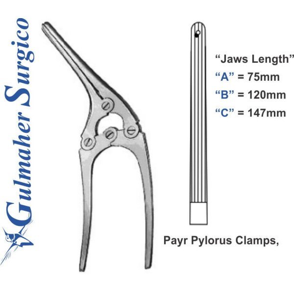 Payr Pylorus Clamps