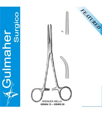 Spencer wells Artery Forceps 13 Cm / 5”