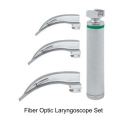 Macintosh Laryngoscope Set, with Fiber Optic illumination Integrated. Macintosh Laryngoscope Set, with Fiber Optic illumination Integrated.