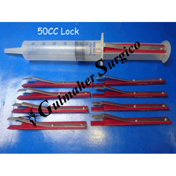 Adjustable Vacuum Lock Syringe, 10-60 ML Adjustable Vacuum Lock Syringe, 10-60 ML