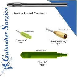 Becker Basket cannula for Fat Transfer.