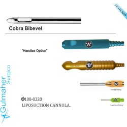 Cobra bibevel Liposuction cannula .