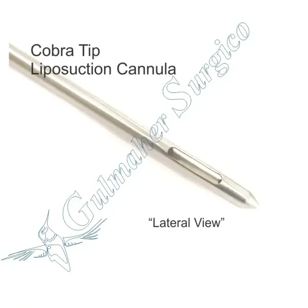 Cobra Bibevel, Two Ports Liposuction Cannula