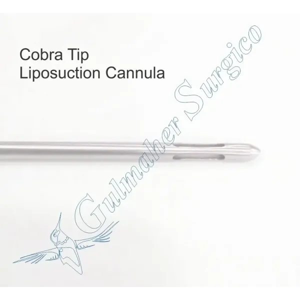 Cobra Bibevel, Two Ports Liposuction Cannula