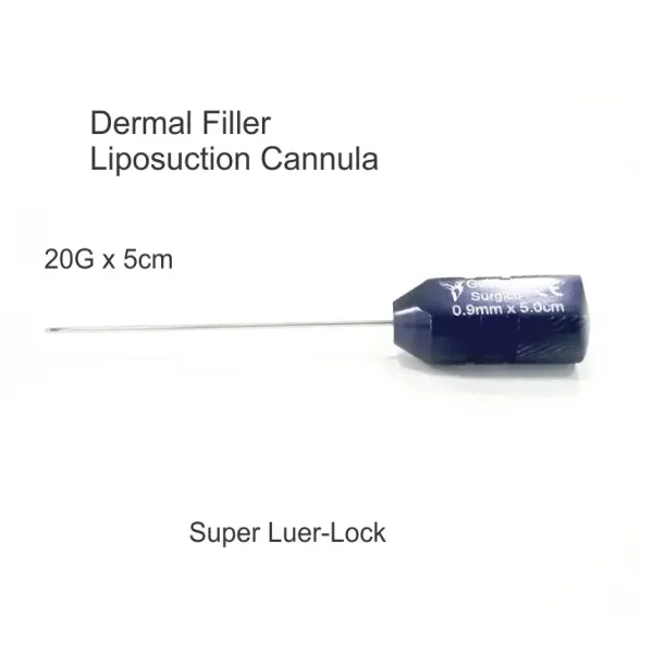 Fine Blunt-Tip Micro Cannula with Luer-Lock