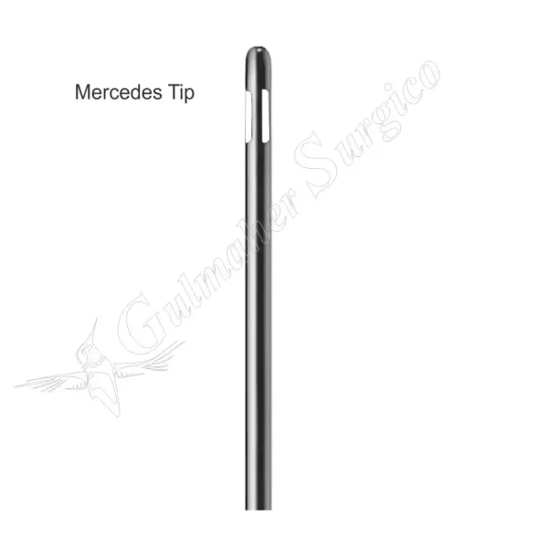 Three-Port Mercedes-Tip Extraction Cannula