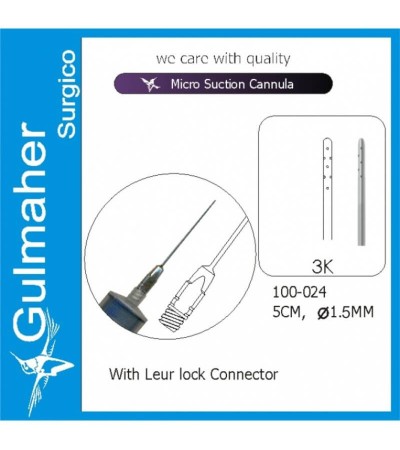 Infiltration Micro Liposuction needle Luer Lock Cannula