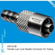 Female Luer Lock Needle Connector for Tubing