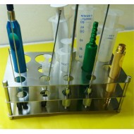 Syringe Stand - Cannula Holding Rack.