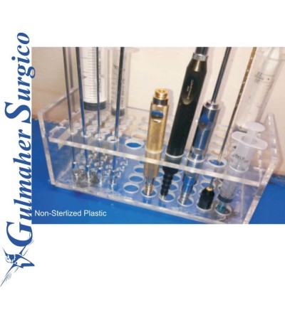 Syringe Stand - Cannula Holding Rack.