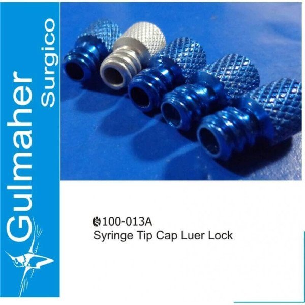Tip Caps For Luer Lock Syringe (Pack Of 6) Tip Caps For Luer Lock Syringe (Pack Of 6)