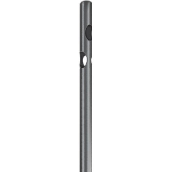 Beveled Three-Port Cannula, Central and Lateral Holes Beveled Three-Port Cannula, Central and Lateral Holes