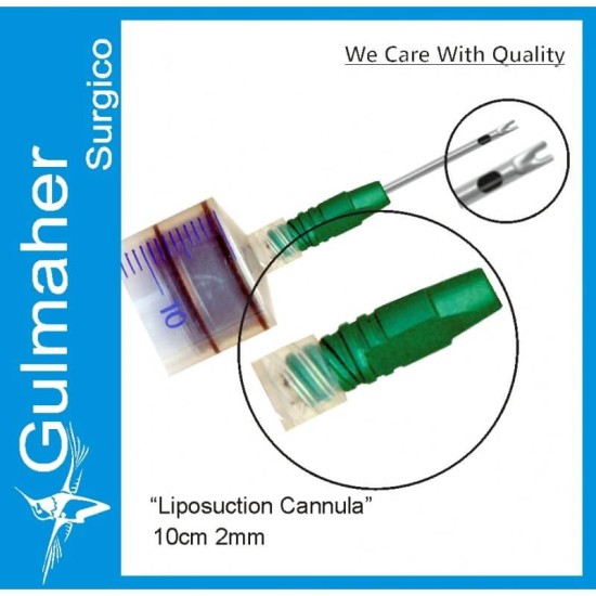 Micro Cannula V-shaped Dissector with Luer Lock.