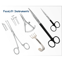 Facelift cosmetic surgery instrument