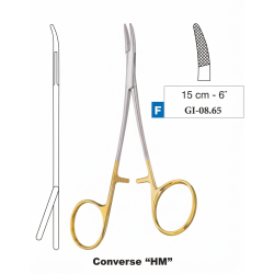 Converse Needle Holder, Curved Jaws, 15cm