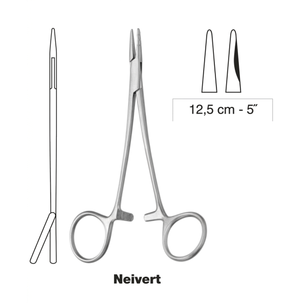 Neivert Needle Holder, 12.5cm