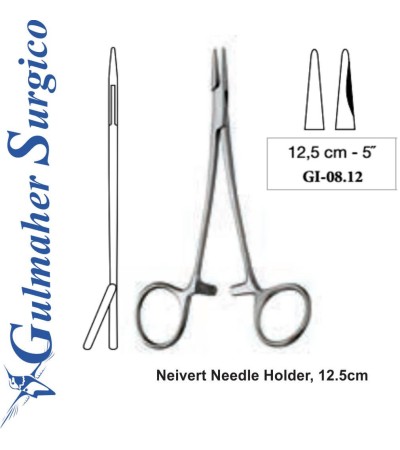 Neivert Needle Holder, 12.5cm