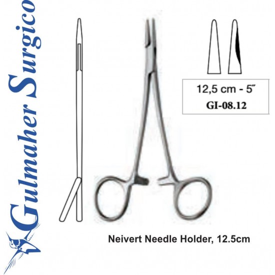 Neivert Needle Holder, 12.5cm
