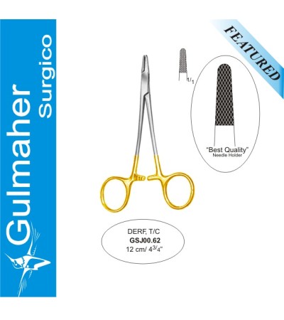 Derf Needle Holder, Tungsten Carbide 12cm