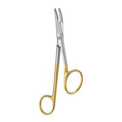 Gillies T.c. Needle Holder, With Scissors, 15.5cm