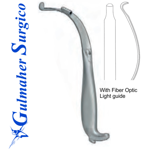 F.O Sigmoid Notch Oral Retractor 23cm, 9 1⁄4"