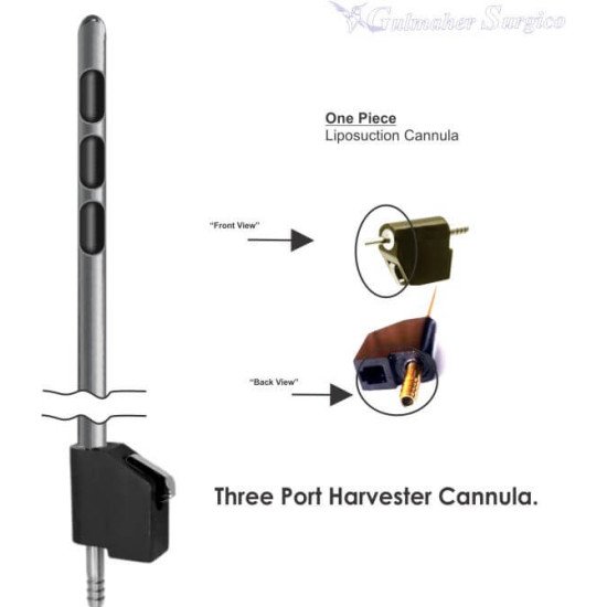 MicroAire Three Port Harvester Cannula.