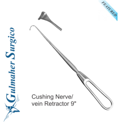 Cushing Nerve and Vein Retractor 9" - 23cm