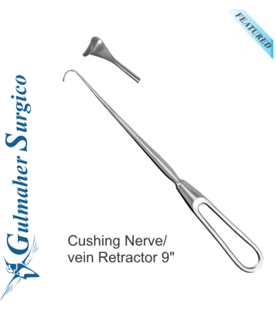 Cushing Nerve and Vein Retractor 9" - 23cm