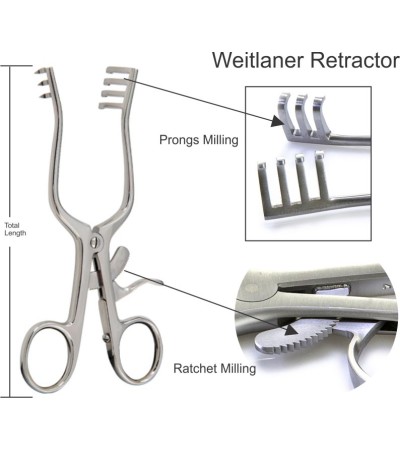 Weitlaner Retractor, Self-Retaining 10.5cm