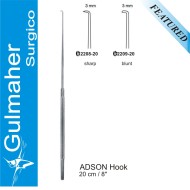 ADSON Nerve and Vessel Hooks 3mm, 20cm