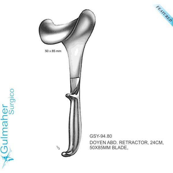 Doyen Abdominal Retractor, 24cm