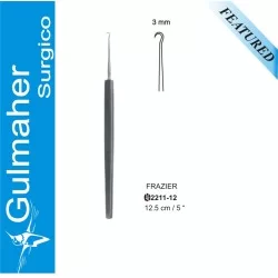 Frazier Dura Hook - Skin Retractor 3mm, 12.5cm- 5"