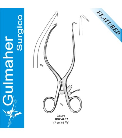 Gelpi Perineal Retractor, Self Retaining, 17cm