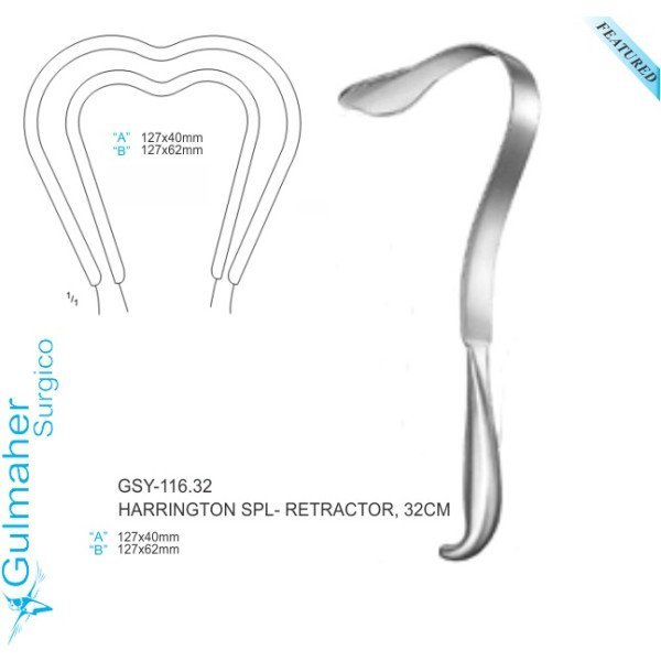 Harrington SPL Retractor, 32cm