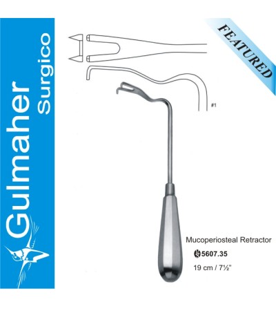 Mucoperiosteal Retractor, 19cm