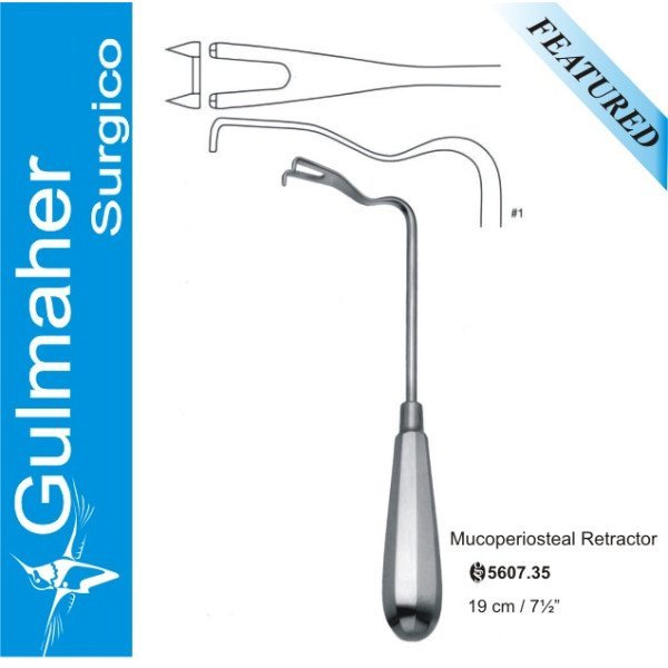 Mucoperiosteal Retractor, 19cm