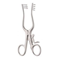 WEITLANER Retractor, Solid Blades, 13cm 18mm
