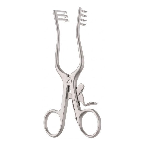 WEITLANER Retractor, Solid Blades, 13cm 18mm